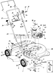 MTD 110-050R202 - MTD Walk-Behind Mower (1990) (Storr Tractor)