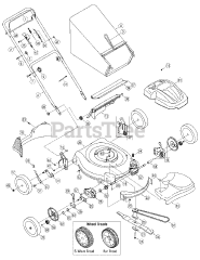Yard-Man 12A-44MZ255 - Yard-Man Walk-Behind Mower (2007) (Walmart)