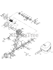 Craftsman 316.350851 (41CY85AR799) - Craftsman Chainsaw (Sears)