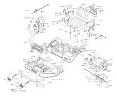 Dixon ZTR 428 - Dixon Zero-Turn Mower (1992) BODY ASSEMBLY