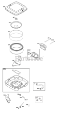 Briggs & Stratton 386447-3349-G1 - Briggs & Stratton Horizontal Engine