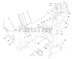 Toro 72107 (268-HE) - Toro Lawn & Garden Tractor (SN: 230000001 - 230999999) (2003)