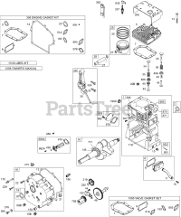 Briggs & Stratton 257417-0117-E1 - Briggs & Stratton Horizontal Engine