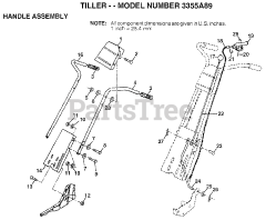 Electrolux/AYP 3355 A89 - Electrolux/AYP Tiller (1998)