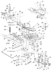 MTD 196-491-000 - MTD 36" Snow Thrower Attachment (1986)