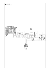 Husqvarna 593230401 - Husqvarna Engine (2021-01) GOVERNOR