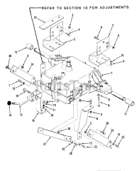 Toro A2-16BP01 (LT-1600) - Toro Lawn Tractor (1984)