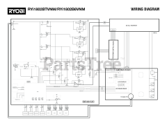 Ryobi RY i1802 B6 VNM (095930377) - Ryobi 40V Power Station Portable Generator, Rev 01 (2021-10) Wiring Diagram