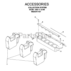 Husqvarna iZ 5223 (968999526) - Husqvarna 52" Zero-Turn Mower (2006-08) ACCESSORIES 4