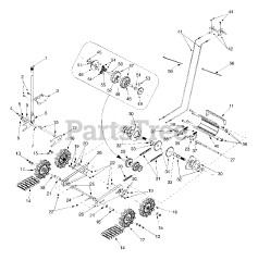Troy-Bilt 1028 (31AH7L74766) - Troy-Bilt Storm Tracker 28" Track Drive Snow Thrower (2005)