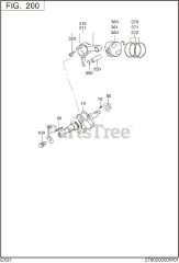 Subaru Robin EX210DS5260 (EX21) - Subaru Robin Engine 200 Crankshaft