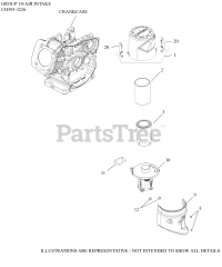 Kohler CH395-3226 - Kohler Command PRO Engine, Basic Version, 9.5hp, 7.1kW 10 Air Intake