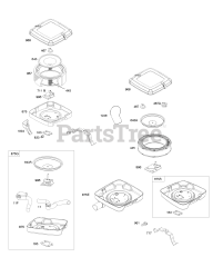 Briggs & Stratton 359447-0117-E1 - Briggs & Stratton Horizontal Engine