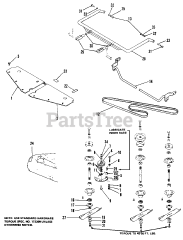 Simplicity 7016 H (1690430) - Simplicity 48" Garden Tractor, 16hp 48" Cover, Drive &amp; Bail Group