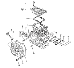 Echo WP-1500 - Echo Water Pump (SN: 00000 - 02431)