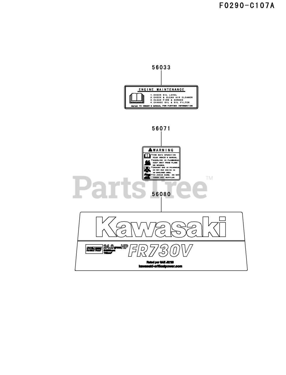 Kawasaki FR730V-DS14