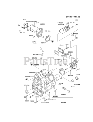 Kawasaki FD620D-AS12 - Kawasaki Engine CYLINDER/CRANKCASE