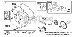 Briggs & Stratton 252412-5506-01 - Briggs & Stratton Horizontal Engine