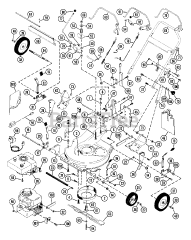 Ariens 911007 (LM 21 SE) - Ariens 21" Self-Propelled Walk-Behind Mower, 4hp Tecumseh (SN: 002501 - 009100)