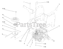 Toro 72085 (267-H) - Toro Lawn & Garden Tractor (SN: 089000400 - 089099999) (1998)
