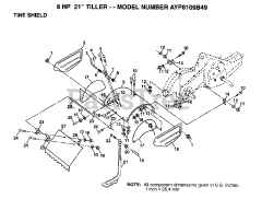 Electrolux/AYP AYP 8109 B49 - Electrolux/AYP Tiller (1994)