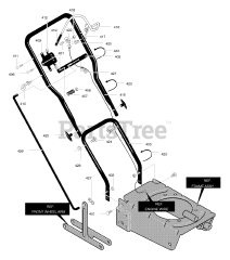 Murray EV3850x4B - Murray Edger (2004) Handle Assembly