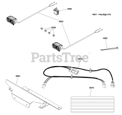 Snapper Pro 5601134 - Snapper Pro LED Headlight Kit