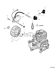 Echo EA-410 - Echo Earth Auger (SN: S05503001001 - S05503999999)