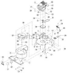 Bear Cat WV 160 S - Bear Cat Walk-Behind Vacuum, 160cc Honda (SN: A05913 - A09358)