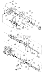 Cub Cadet 5416 R (553C562K100) - Cub Cadet Walk-Behind Mower (SN: 457900 - 460859) Transmission