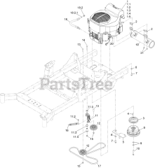 Exmark RZE724GKC52300 - Exmark 52" Radius E-Series Zero-Turn Mower, Kohler KT724 (SN: 417930746 & Above) (Rev A) (2025)