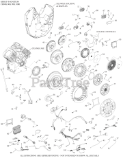 Kohler CH960-2005 - Kohler Command PRO Engine, Basic Version, 36hp, 999cc 05 Ignition/Charging