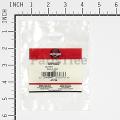 Snapper 93499 Use 691437: Screw  Sem Pan Head - image 2