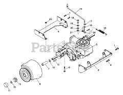 Ariens 936003 (YT 12 H) - Ariens 40" Yard Tractor, 12.5hp Tecumseh, Hydro (SN: 000101 & Above)