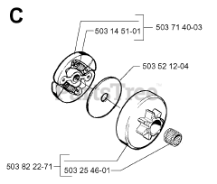 Husqvarna 335 XPT - Husqvarna Chainsaw (SN: 19991000001 - 20011800000) CLUTCH