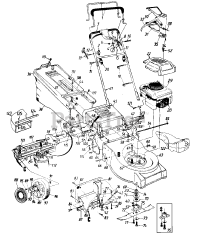 MTD 124-478C134 - MTD Walk-Behind Mower (1994) (Home Depot)