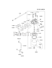 Kawasaki FE120D-LS02 - Kawasaki Engine CARBURETOR