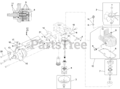 Toro 74925 TE (6000) - Toro 152cm Z Master Zero-Turn Mower, Side-Discharge Deck (SN: 313000001 - 313999999) (2013) LH HYDRO ASSEMBLY NO. 116-6415