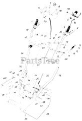 Cub Cadet 555 (314-555-100) - Cub Cadet 24" Snow Thrower (1984)