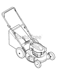MTD 11A-54M9006 - MTD Walk-Behind Mower (2009)