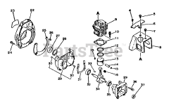 Echo SRM-3001 - Echo String Trimmer (SN: 021091 - 027000)