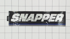 Simplicity 1731955 Brand Decal, Snapper Silver - image 2