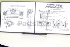 MTD 01004992 Belt/Lube Label - image 2