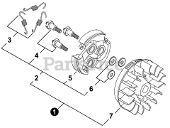 Shindaiwa B 45 LA - Shindaiwa Brush Cutter (SN: T04820001001 - T04820999999)