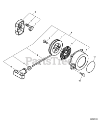 Echo GT-201 R - Echo String Trimmer (SN: 06001001 - 06999999) Starter -- Standard  S/N: 06001001 - 06013500