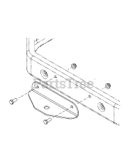 Cub Cadet 19A70025 (19A70025100) - Cub Cadet Hitch Kit att2 General Assembly 2013 &amp; Before