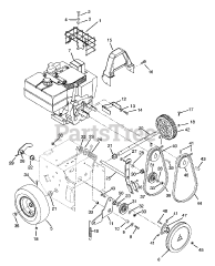 Ariens 932033 (ST 724) - Ariens 24" Snow Blower, 7hp Tecumseh (SN: 000101 & Above)