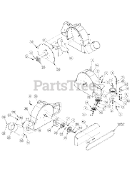 Cub Cadet 59A30006 (59A30006150) - Cub Cadet Power Assist Kit att2 Blower Assembly