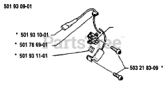 Husqvarna 18 RL - Husqvarna String Trimmer (1988-05) Connector Breaker Assembly