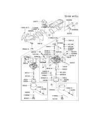 Kawasaki FB460V-LS14 - Kawasaki Engine CARBURETOR